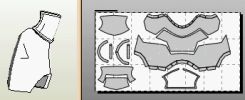 pepakura patterns to foam patterns